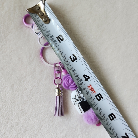 Purple Rose Taylor Swift Keychain - Picture 5 of 5